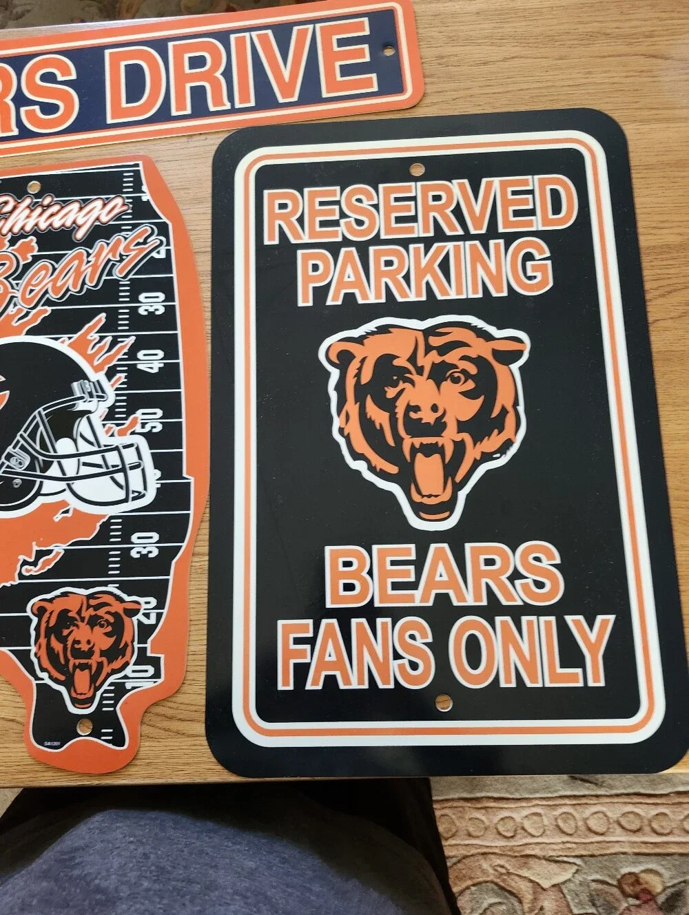 NFL BEARS TEAM SIGN BUNDLE PACK